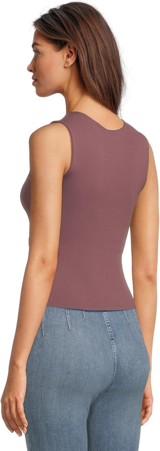 image:imageFree People Womens Clean Lines Muscle CamiChocolate Merlot