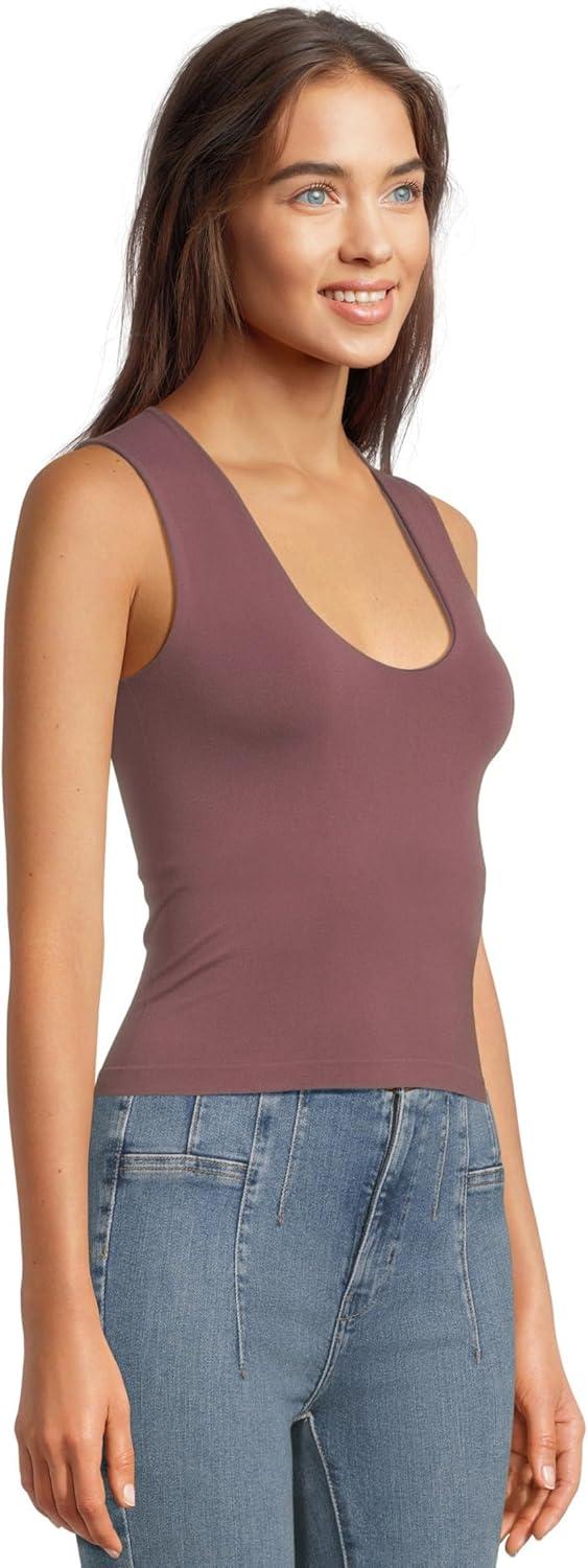 image:imageFree People Womens Clean Lines Muscle CamiChocolate Merlot