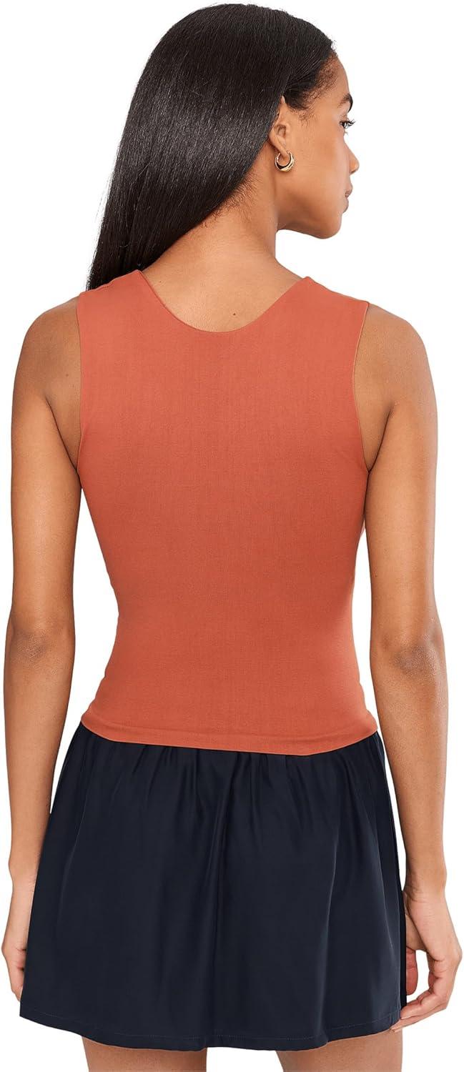 image:imageFree People Womens Clean Lines Muscle CamiCinnamon Stick 1