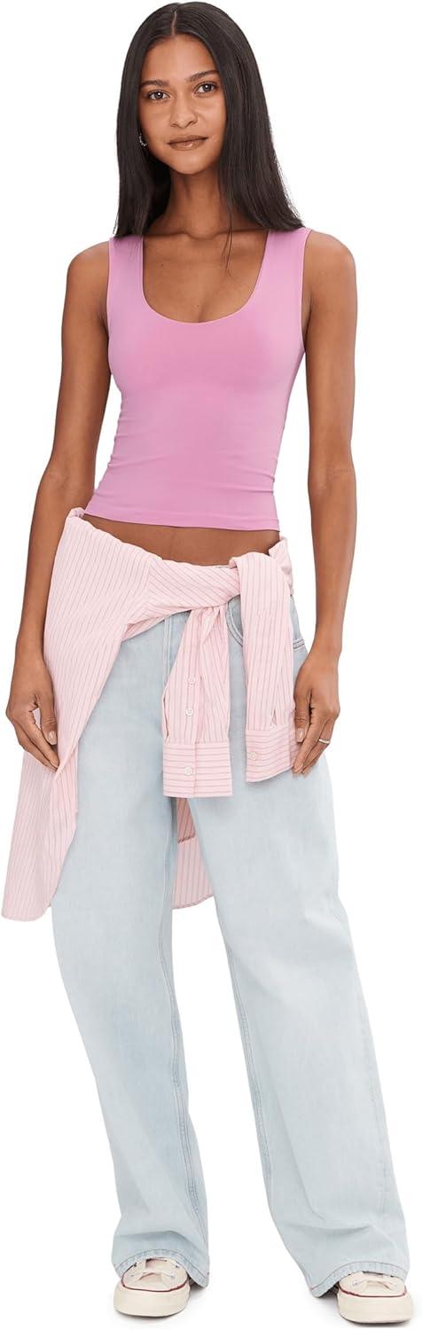 image:imageFree People Womens Clean Lines Muscle CamiOrchid Smoke 1