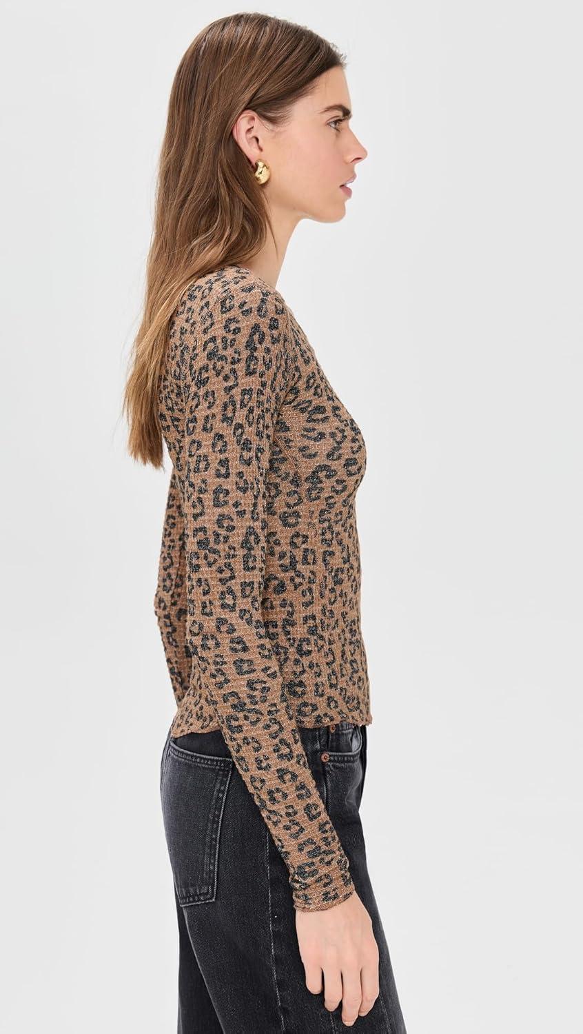 image:imageFree People Womens Going Places Printed CardiganNatural Combo
