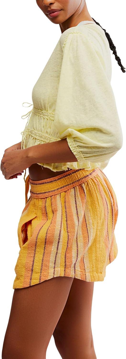 image:imageFree People Womens Lets Go BlouseSummertime Lemonade