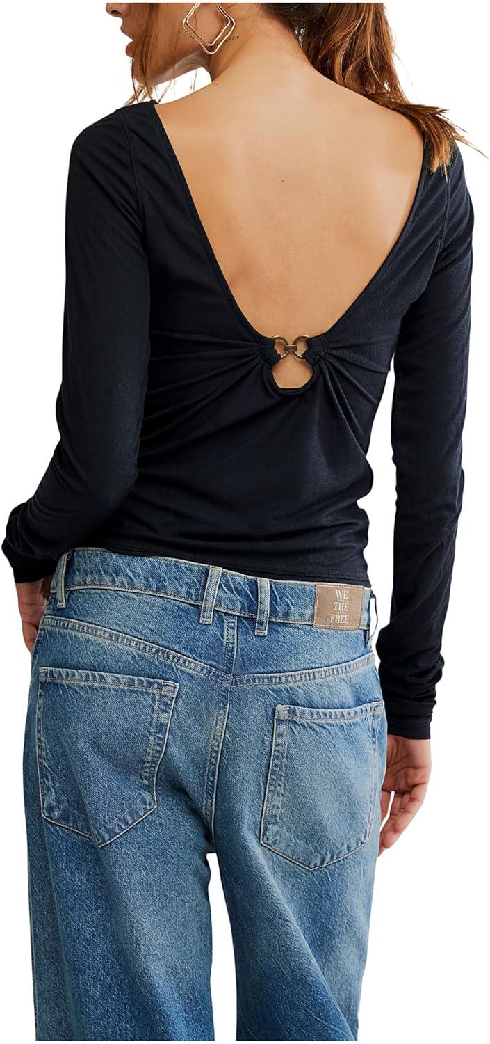 image:imageFree People Womens Riley Tee Black
