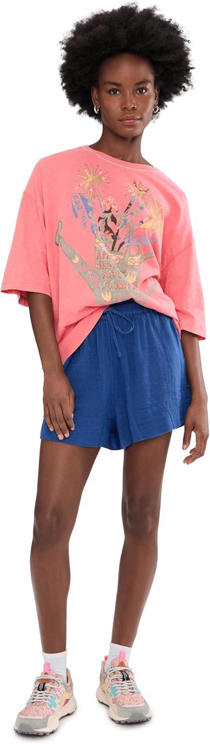 image:imageFree People Womens We The Free in Spring TeePink Poppy Combo
