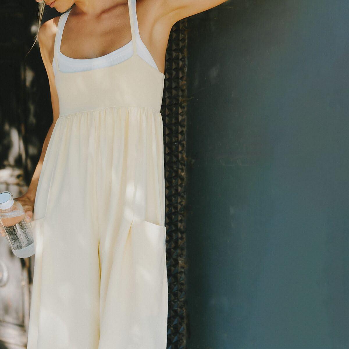 image:imageFree People womens Hot Shot Strappy Onepiece 2Sunlit Yellow