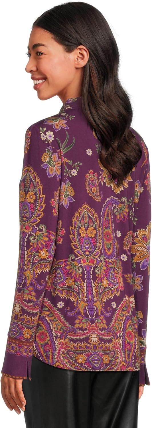 image:imageJohnny was Womens The Janie Favorite Button Front ShirtDomitila Scarf