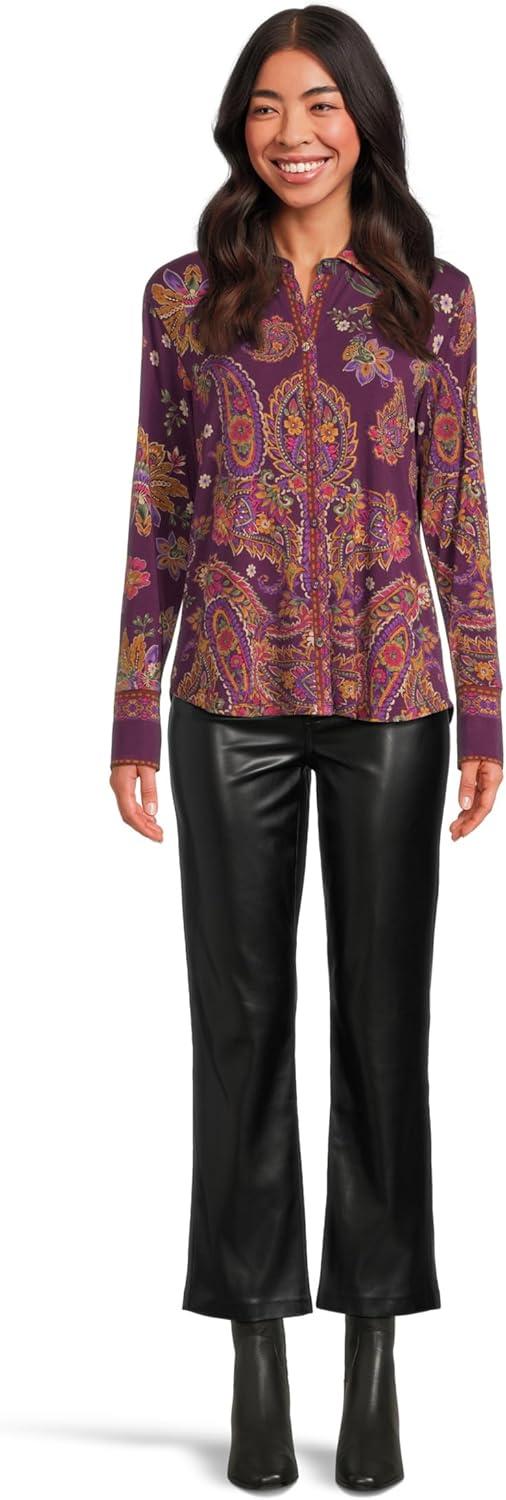 image:imageJohnny was Womens The Janie Favorite Button Front ShirtDomitila Scarf