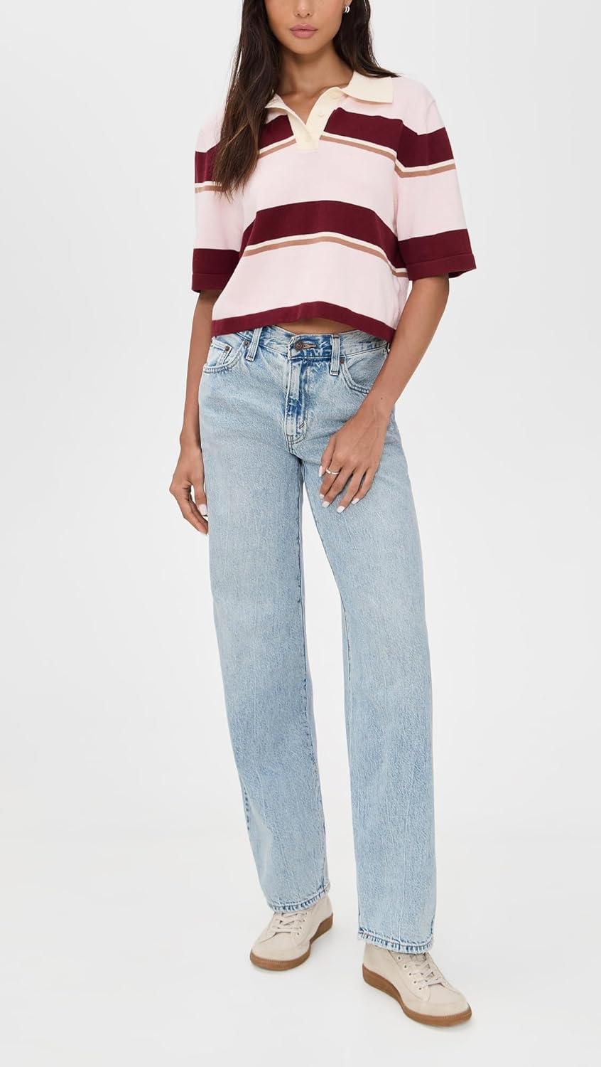 image:imageLevis Womens Baggy Dad JeansFan Flare