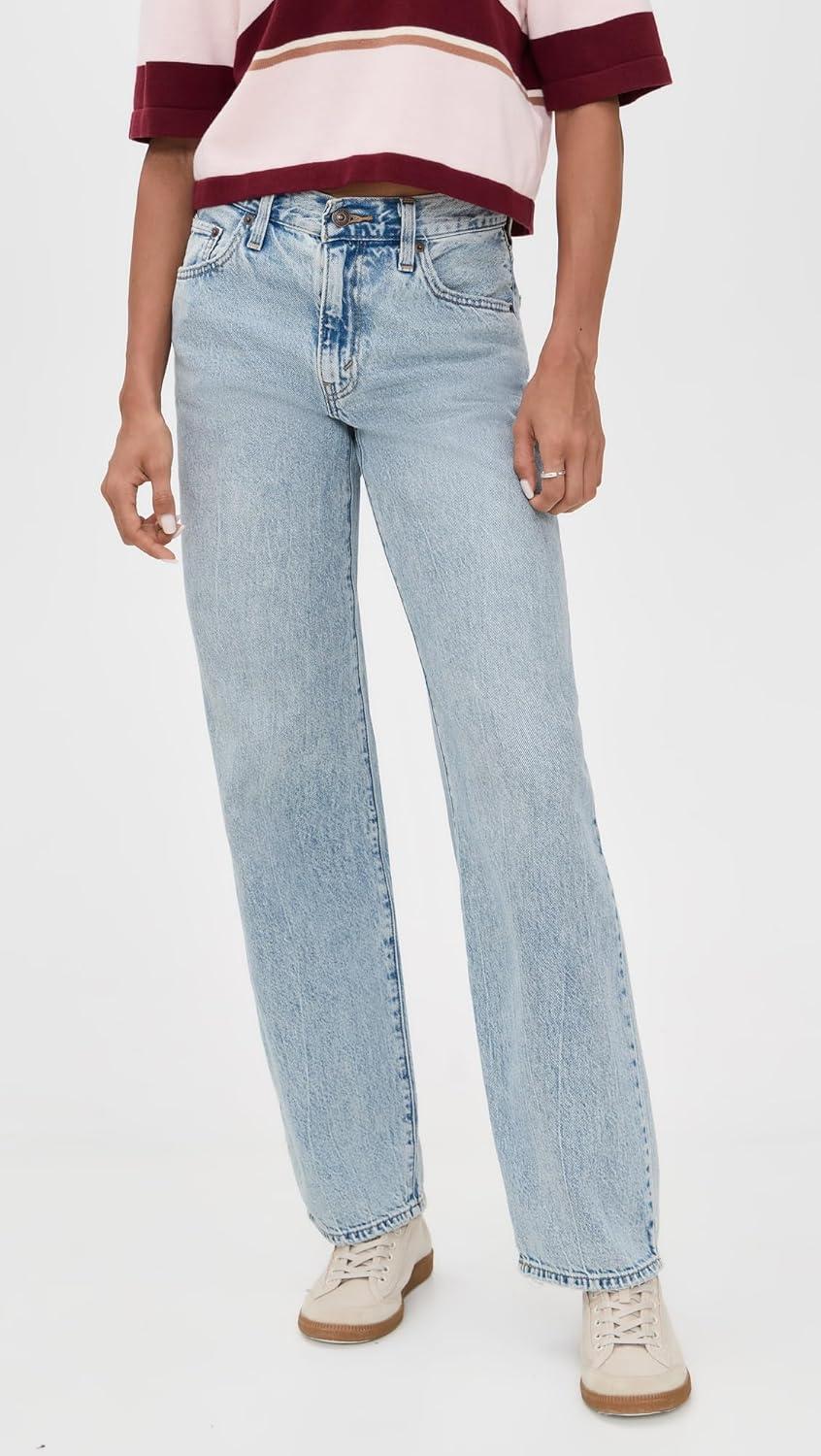 image:imageLevis Womens Baggy Dad JeansFan Flare