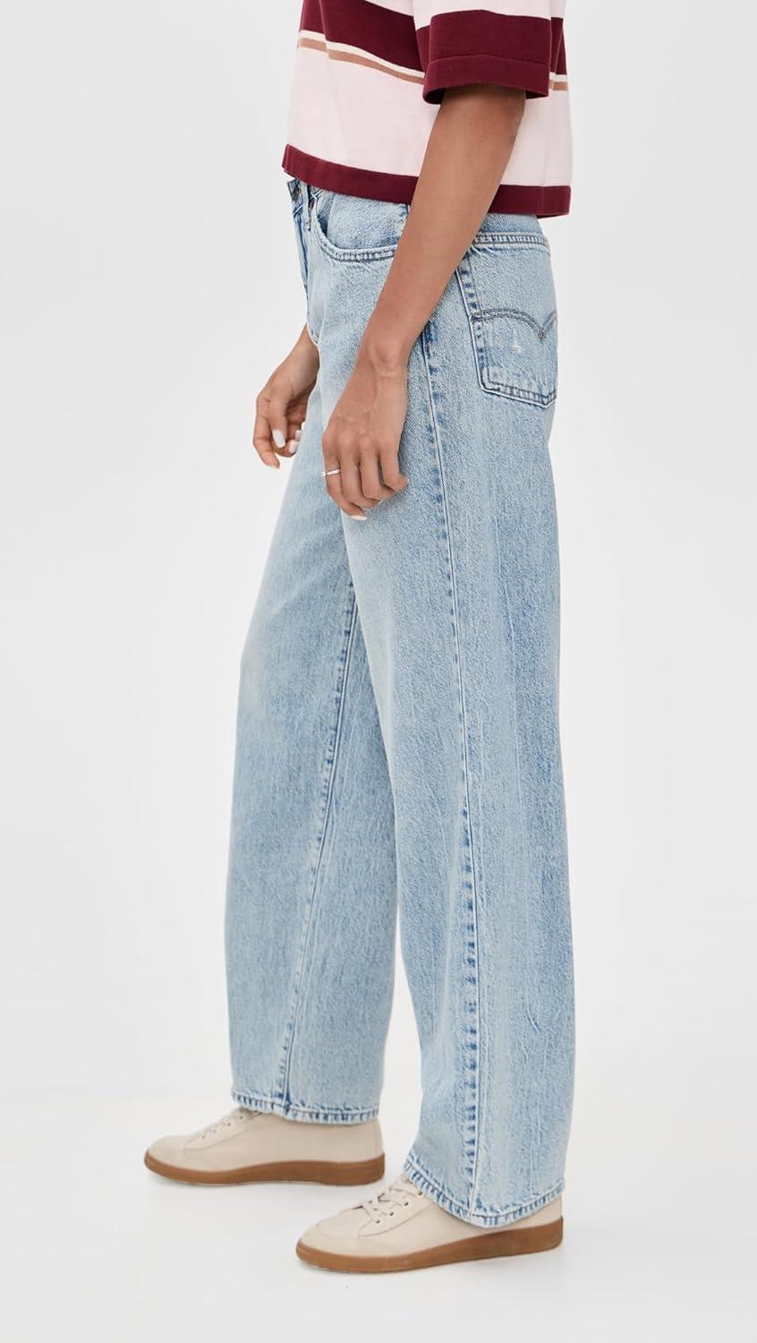 image:imageLevis Womens Baggy Dad JeansFan Flare