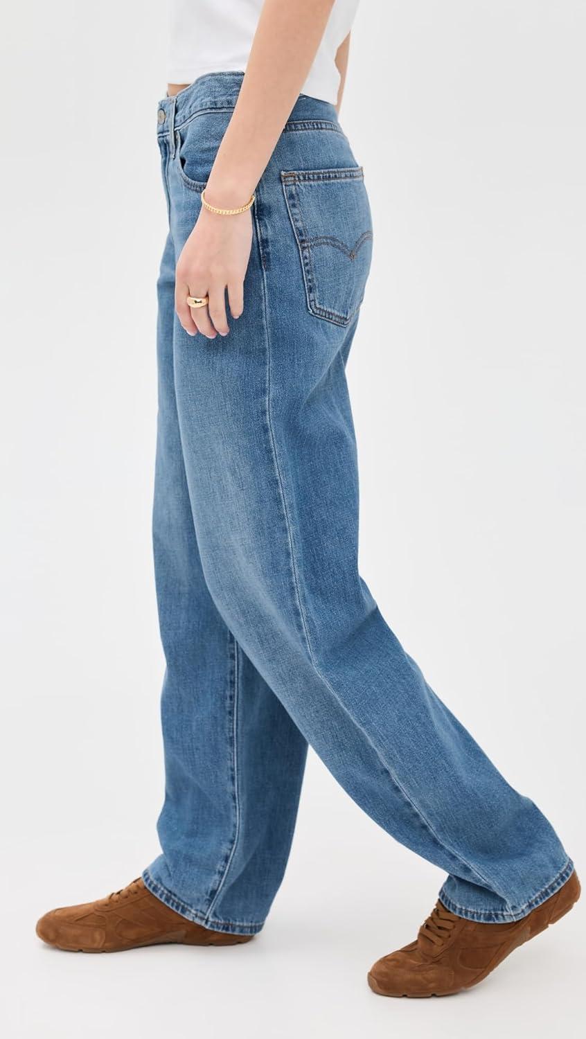 image:imageLevis Womens Baggy Dad JeansHeavy Check