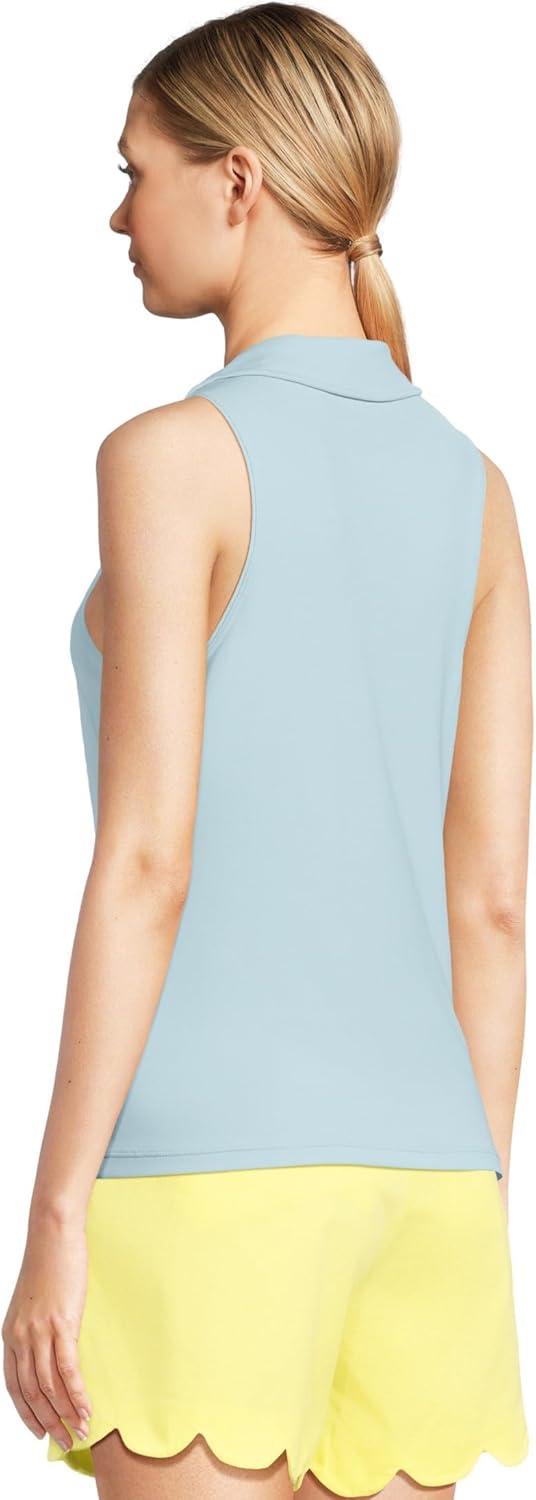 image:imageLilly Pulitzer Womens Alister Polo UPF 50Fresh Water Blue