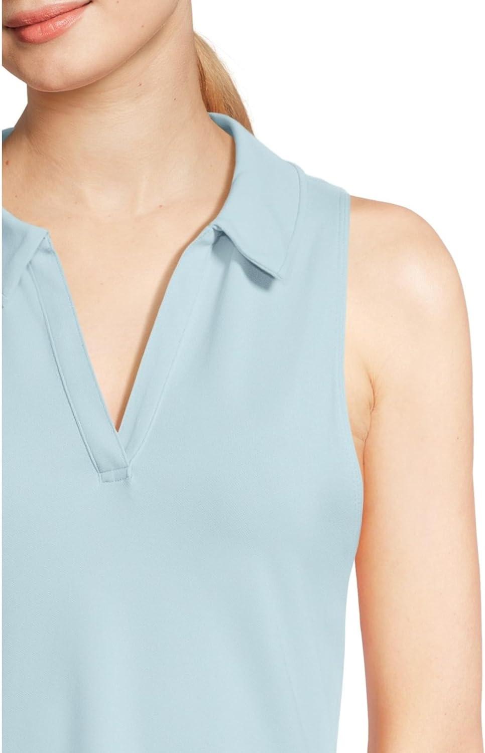 image:imageLilly Pulitzer Womens Alister Polo UPF 50Fresh Water Blue