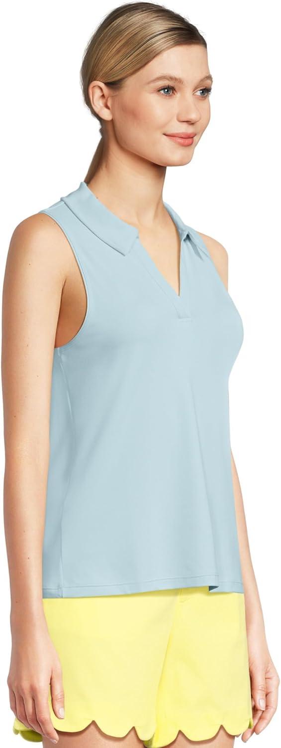 image:imageLilly Pulitzer Womens Alister Polo UPF 50Fresh Water Blue