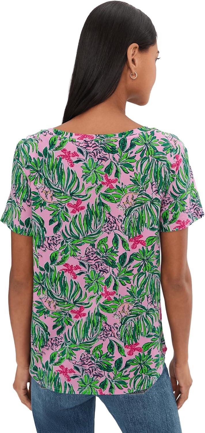 image:imageLilly Pulitzer Womens Key West TopConch Shell Pink Roaring With Joy