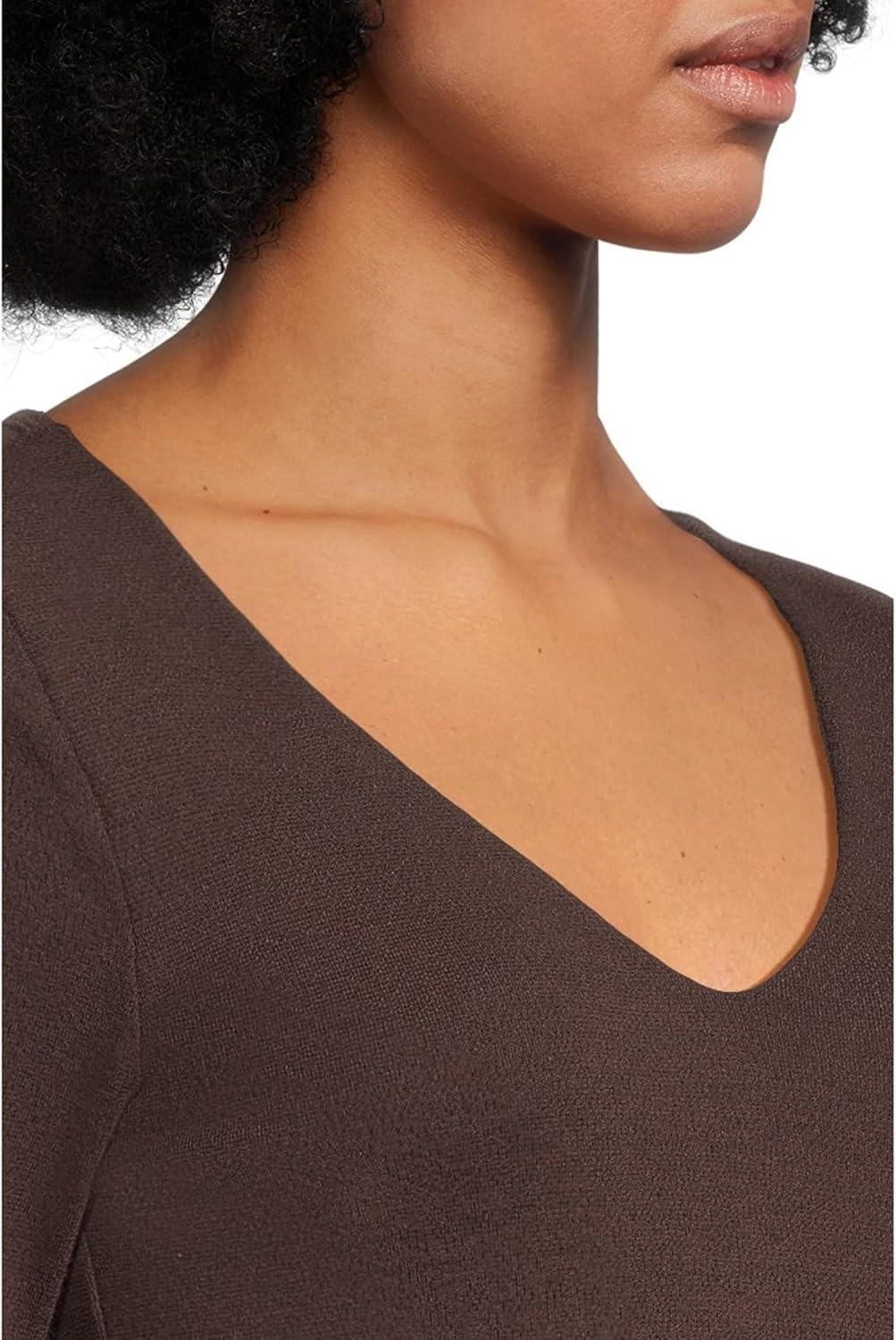 image:imageMichael Stars Womens Angelina VNeck Tee Java