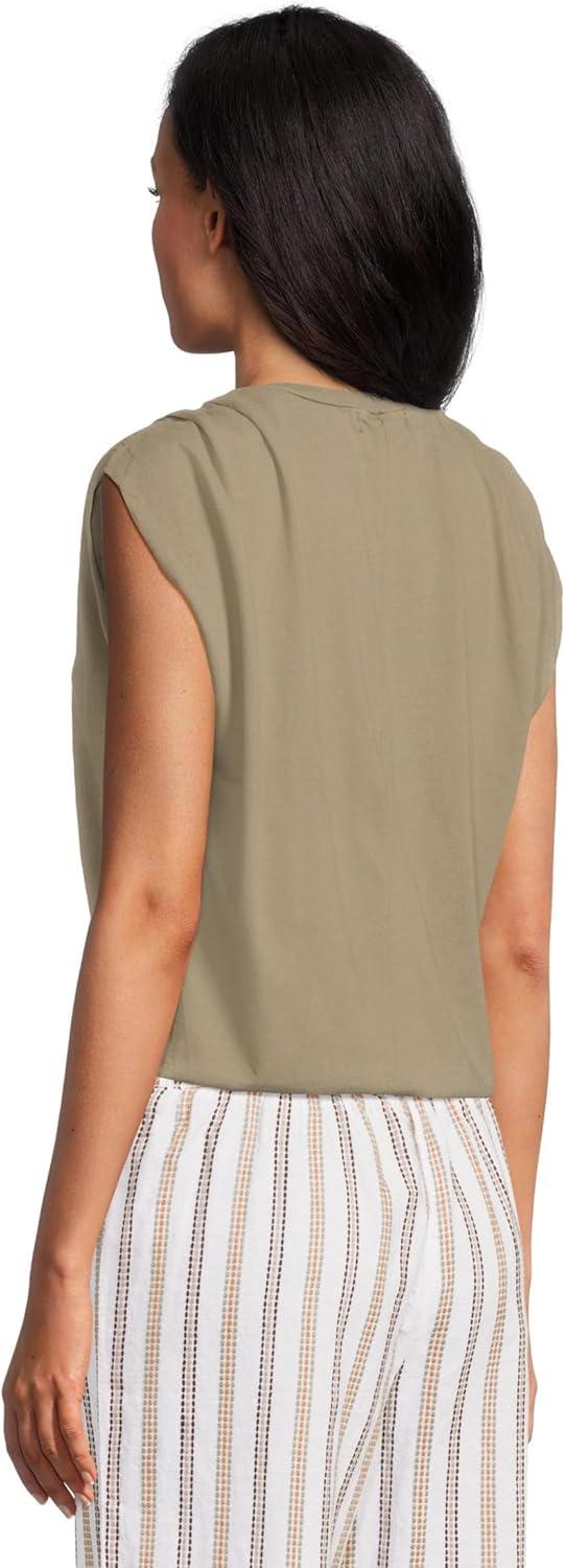 image:imageMichael Stars Womens Luca Bubble TeeOlive