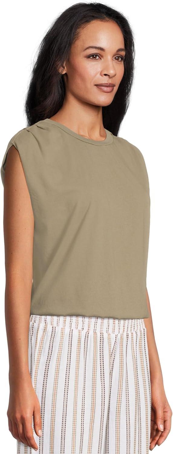 image:imageMichael Stars Womens Luca Bubble TeeOlive