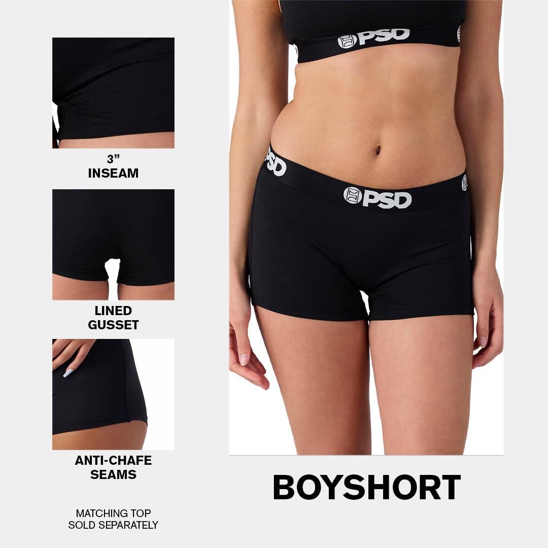 image:imagePSD Womens Smiley Print Boy Shorts Full Coverage Womens Underwear Comfortable Stretch Panties for WomenHooters Uniform