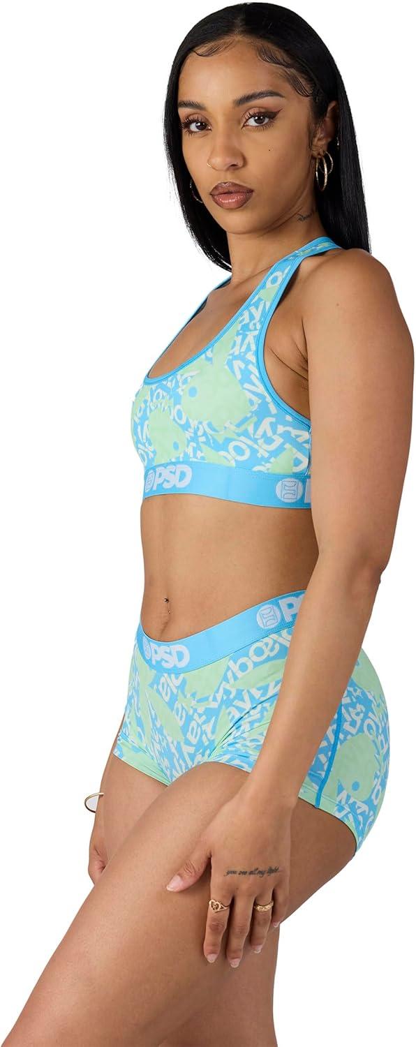 image:imagePSD Womens Smiley Print Boy Shorts Full Coverage Womens Underwear Comfortable Stretch Panties for WomenPb Cuttings