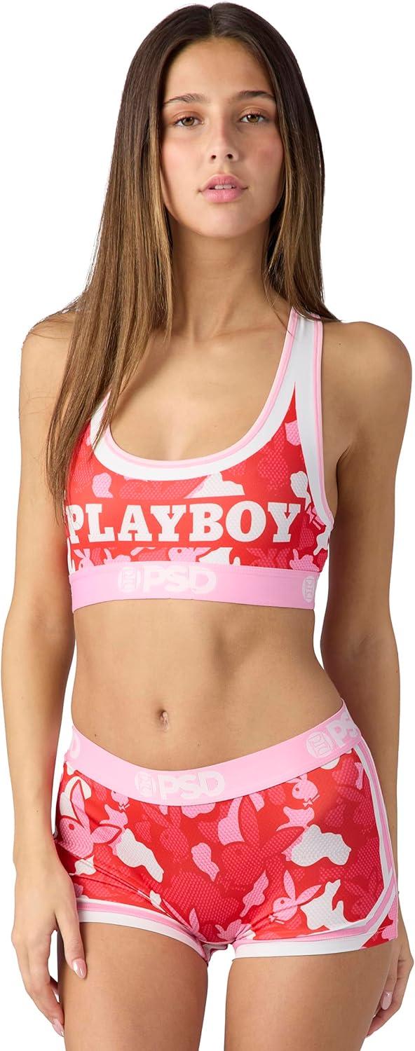 image:imagePSD Womens Smiley Print Boy Shorts Full Coverage Womens Underwear Comfortable Stretch Panties for WomenPb Love Camo