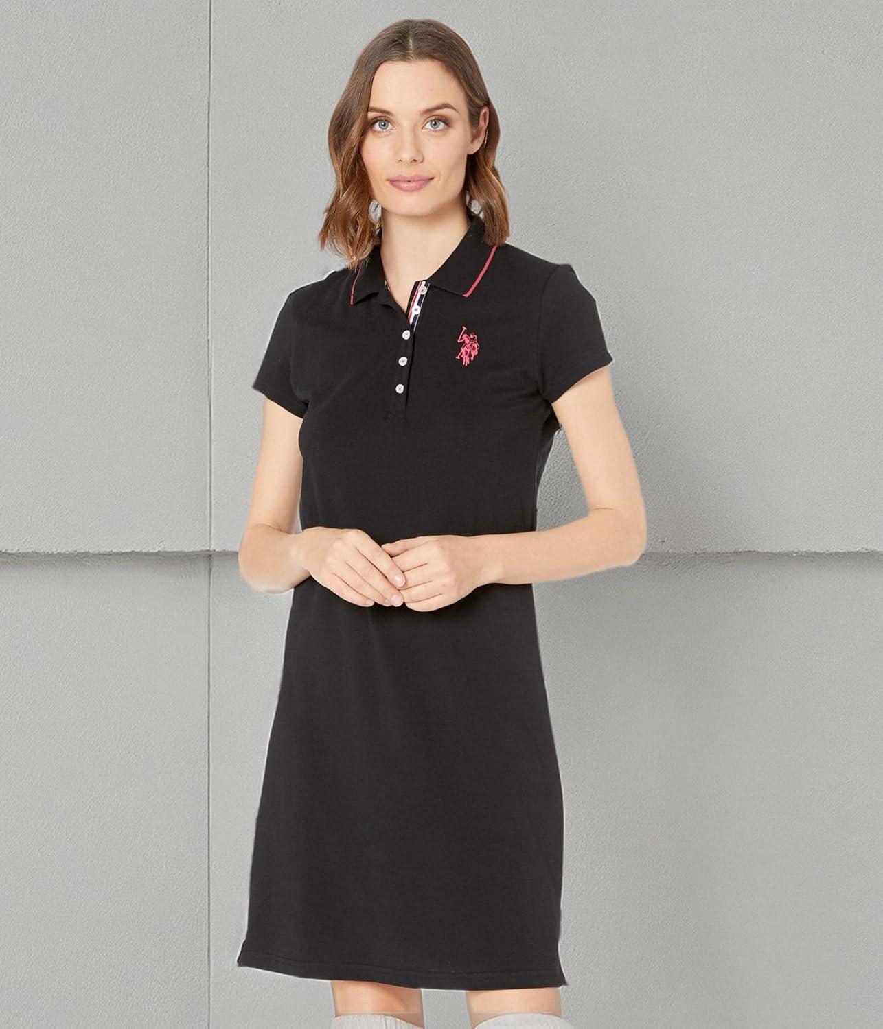 image:imagePolo Dress with Tipped Design by US Polo AssnAnthracite