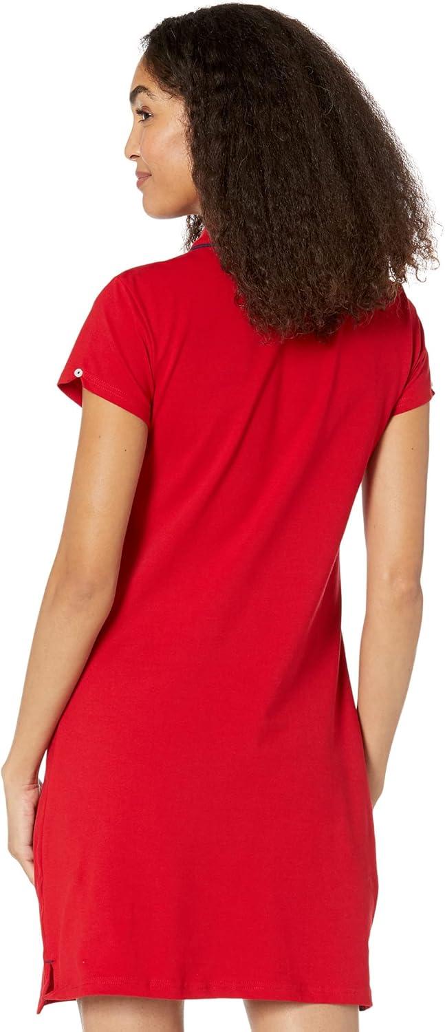 image:imagePolo Dress with Tipped Design by US Polo AssnEngine Red