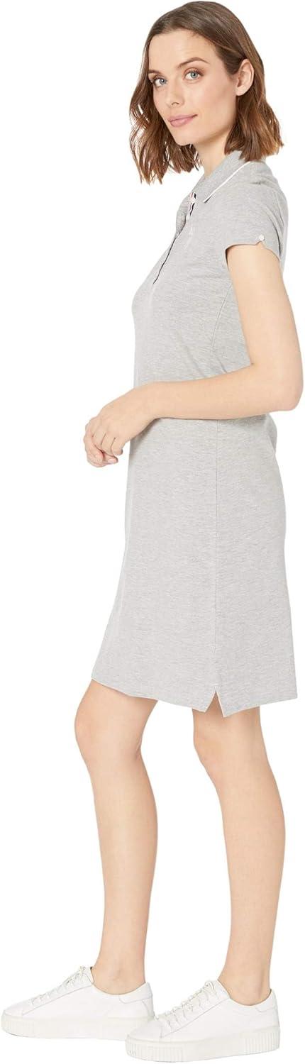 image:imagePolo Dress with Tipped Design by US Polo AssnHeather Gray
