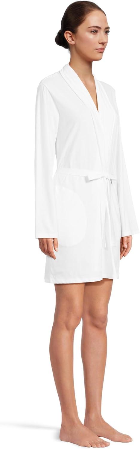 image:imageSkin womens Natural 36 12 Juliana Organic Cotton RobeWhite