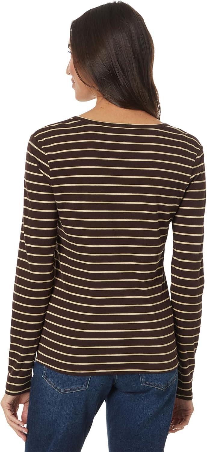 image:imageToadampCo Rose Long Sleeve TeeCarob Stripe