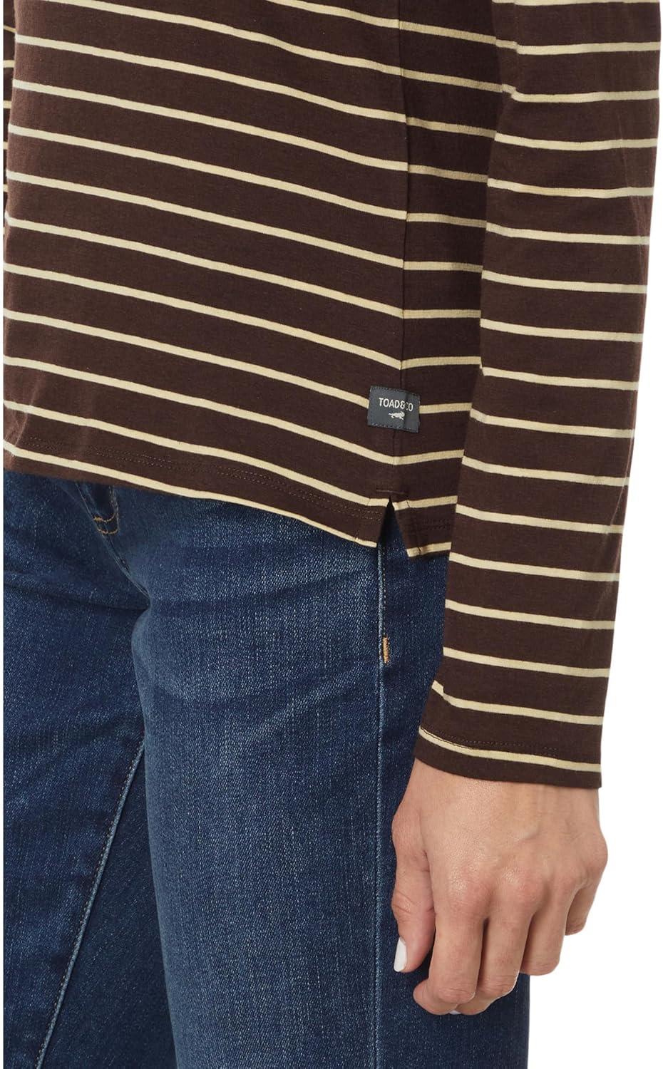 image:imageToadampCo Rose Long Sleeve TeeCarob Stripe