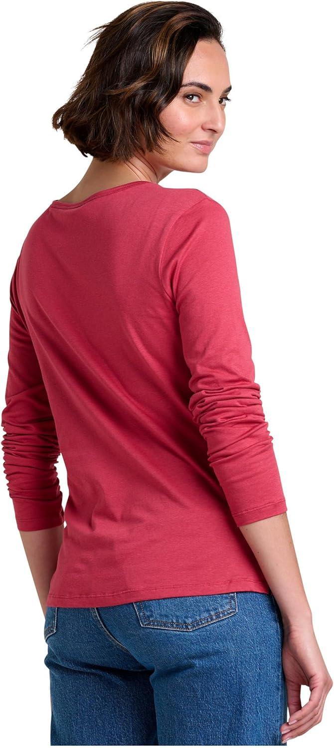 image:imageToadampCo Rose Long Sleeve TeeCinnabar