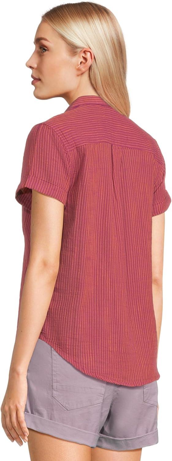 image:imageToadampCo Rose Short Sleeve TeeBoysenberry Daisy Stripe