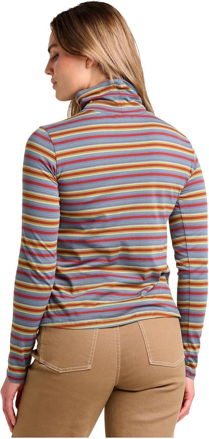 image:imageToadampCo Rose Short Sleeve TeeBurnt Henna Multi Stripe