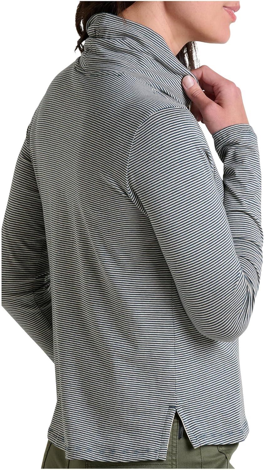 image:imageToadampCo Rose Short Sleeve TeeOatmeal Micro Stripe