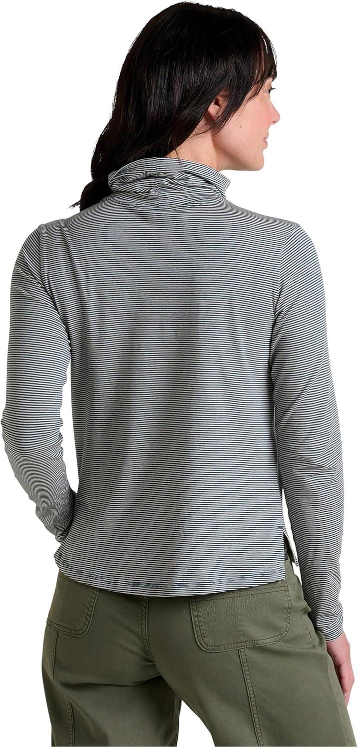 image:imageToadampCo Rose Short Sleeve TeeOatmeal Micro Stripe