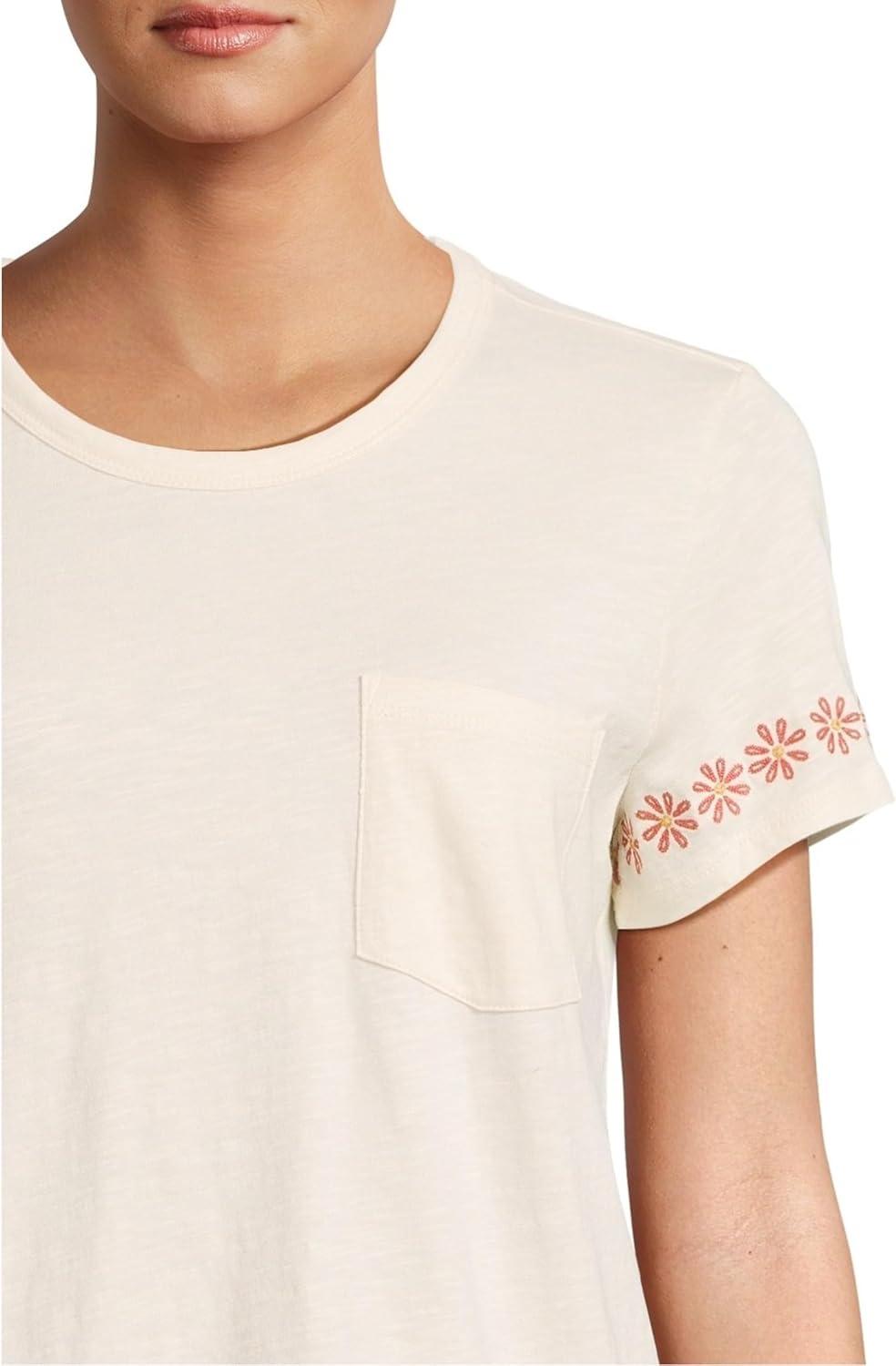 image:imageToadampCo Rose Short Sleeve TeeSalt Embroidery