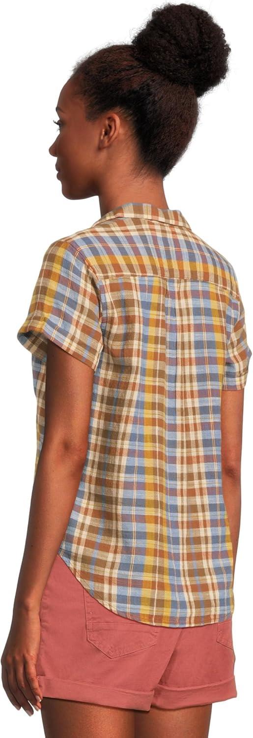 image:imageToadampCo Rose Short Sleeve TeeUmber Plaid