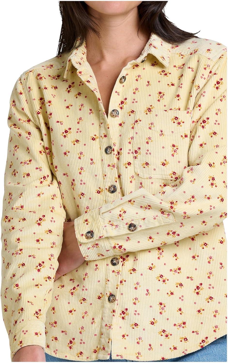image:imageToadampCo Womens Cascadia Long Sleeve ShirtBarley Floral Print