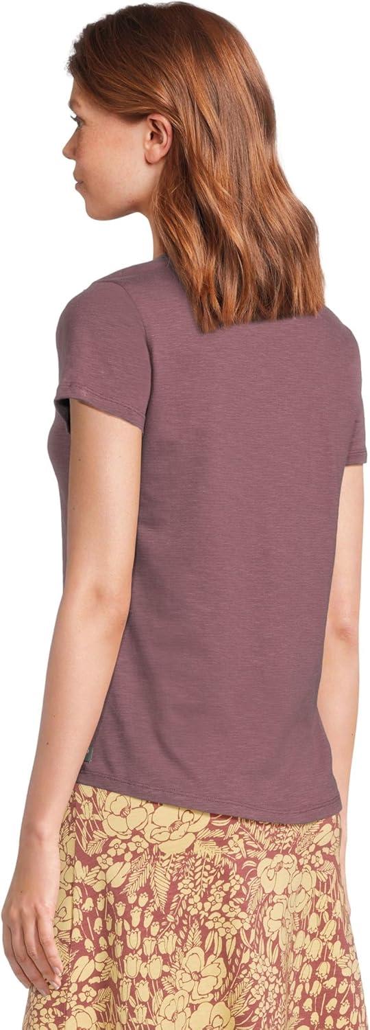 image:imageToadampCo Womens Marley Short Sleeve V TeeHuckleberry