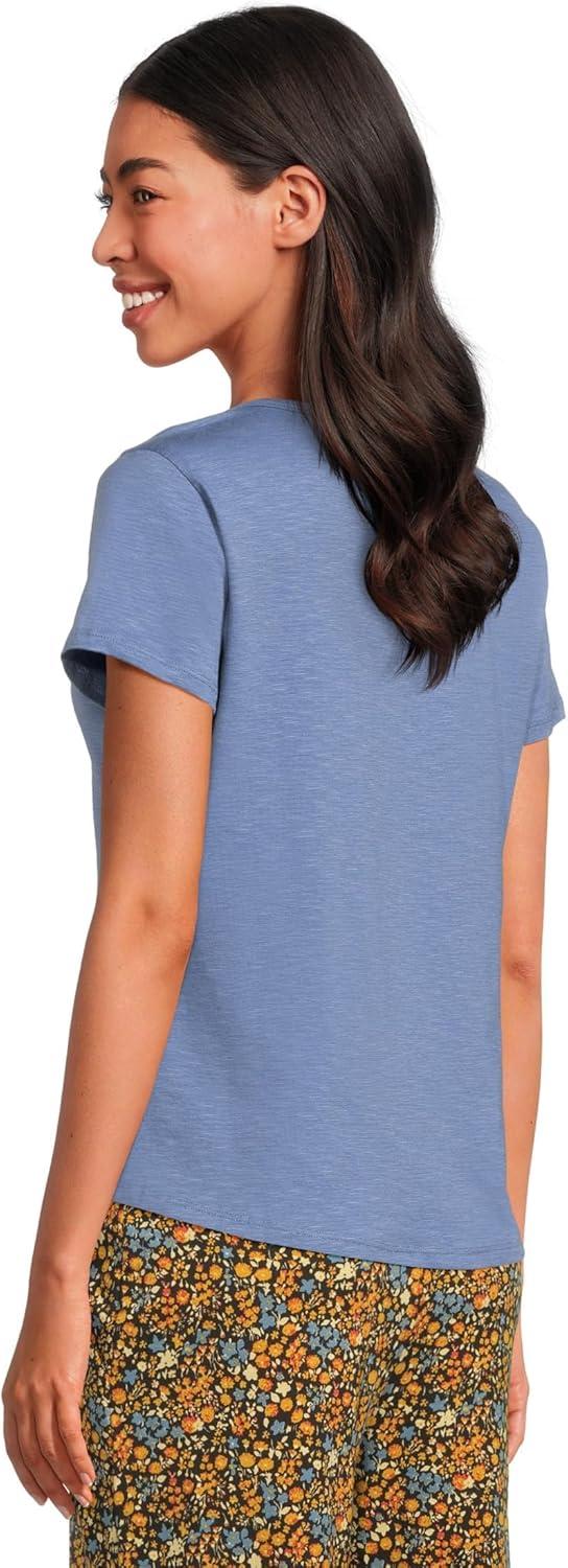 image:imageToadampCo Womens Marley Short Sleeve V TeeKyanite