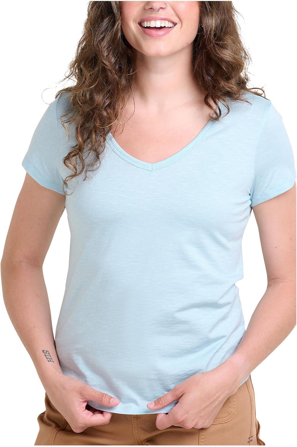 image:imageToadampCo Womens Marley Short Sleeve V TeeSkyway