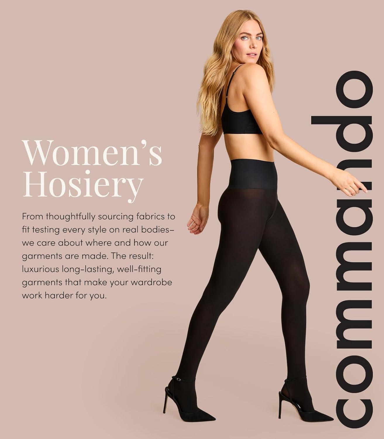 image:imagecommando womens Semi Opaque Tights 2packBlack