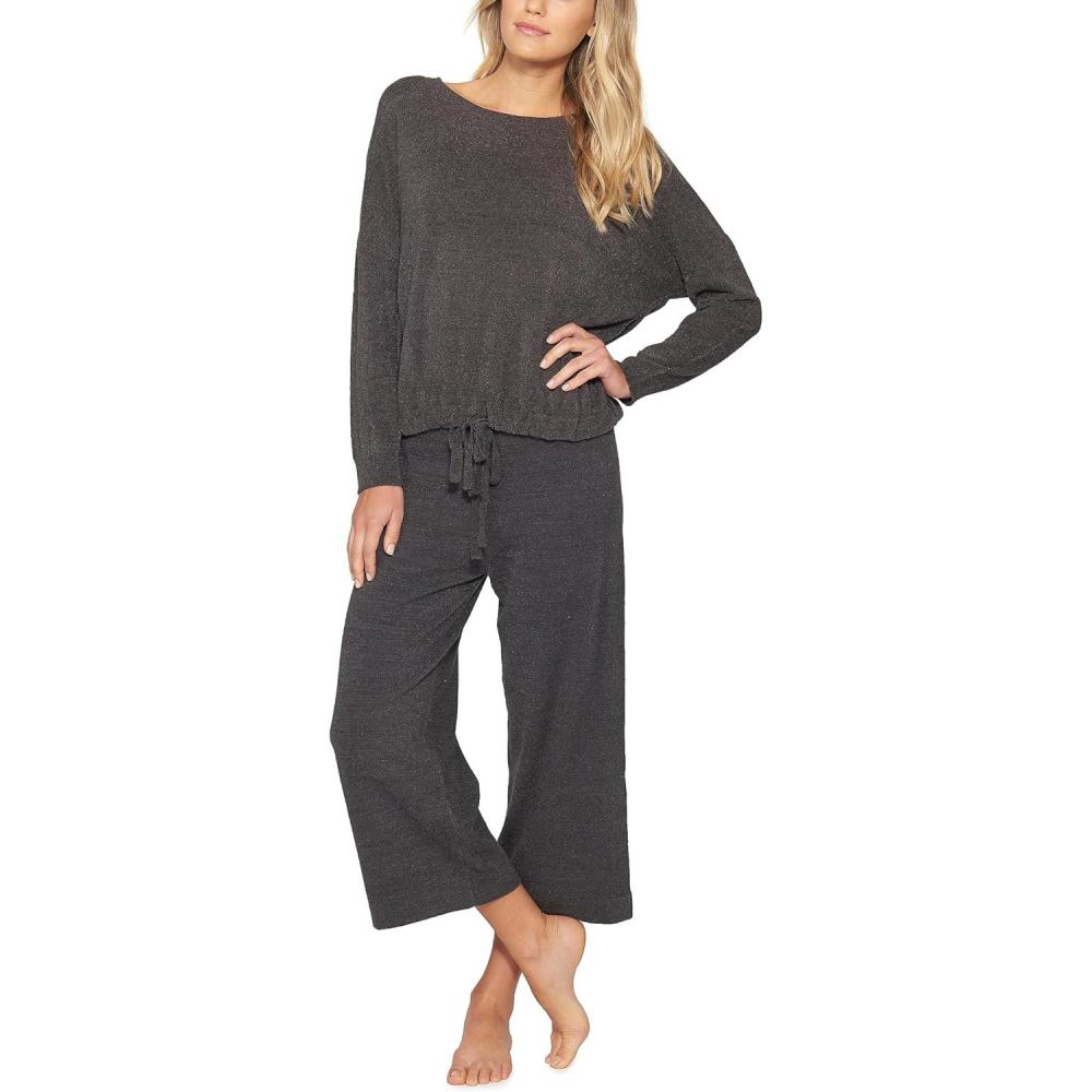 image:imageBarefoot Dreams CozyChic Ultra Lite Culotte Capri PantsCarbon