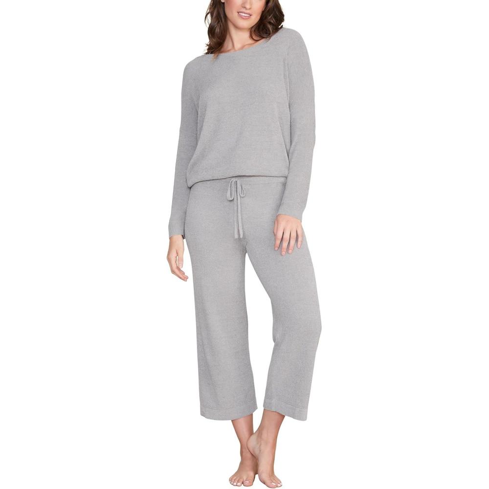 image:imageBarefoot Dreams CozyChic Ultra Lite Culotte Capri PantsDove Gray