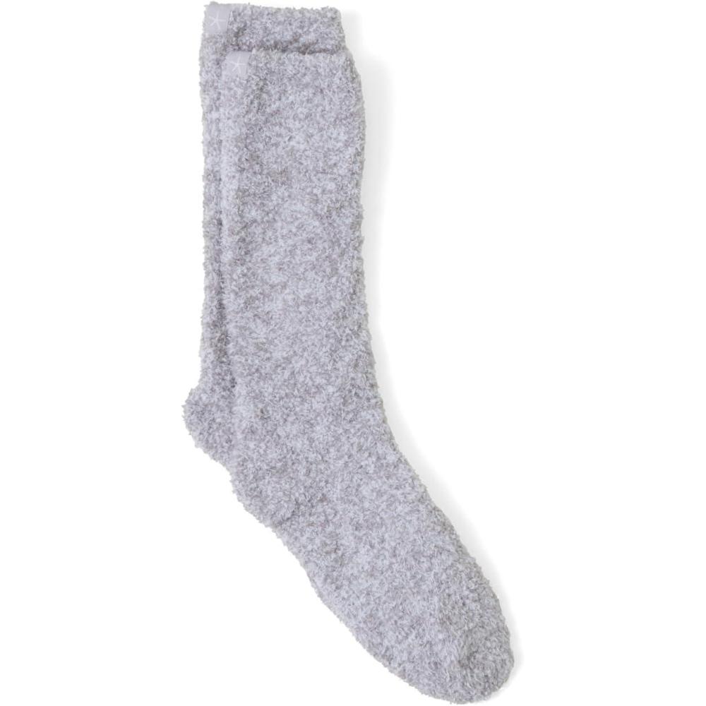 image:imageBarefoot Dreams Womens Cozychic Heathered SocksOysterwhite