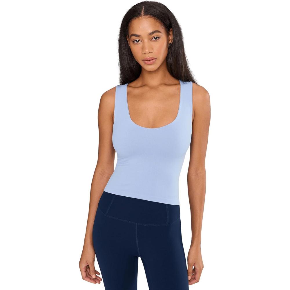 image:imageFree People Womens Clean Lines Muscle CamiDawn Breeze