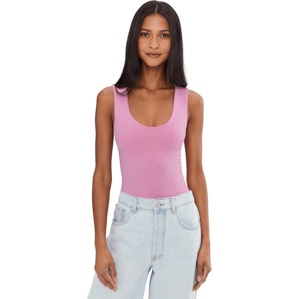 image:imageFree People Womens Clean Lines Muscle CamiOrchid Smoke 1
