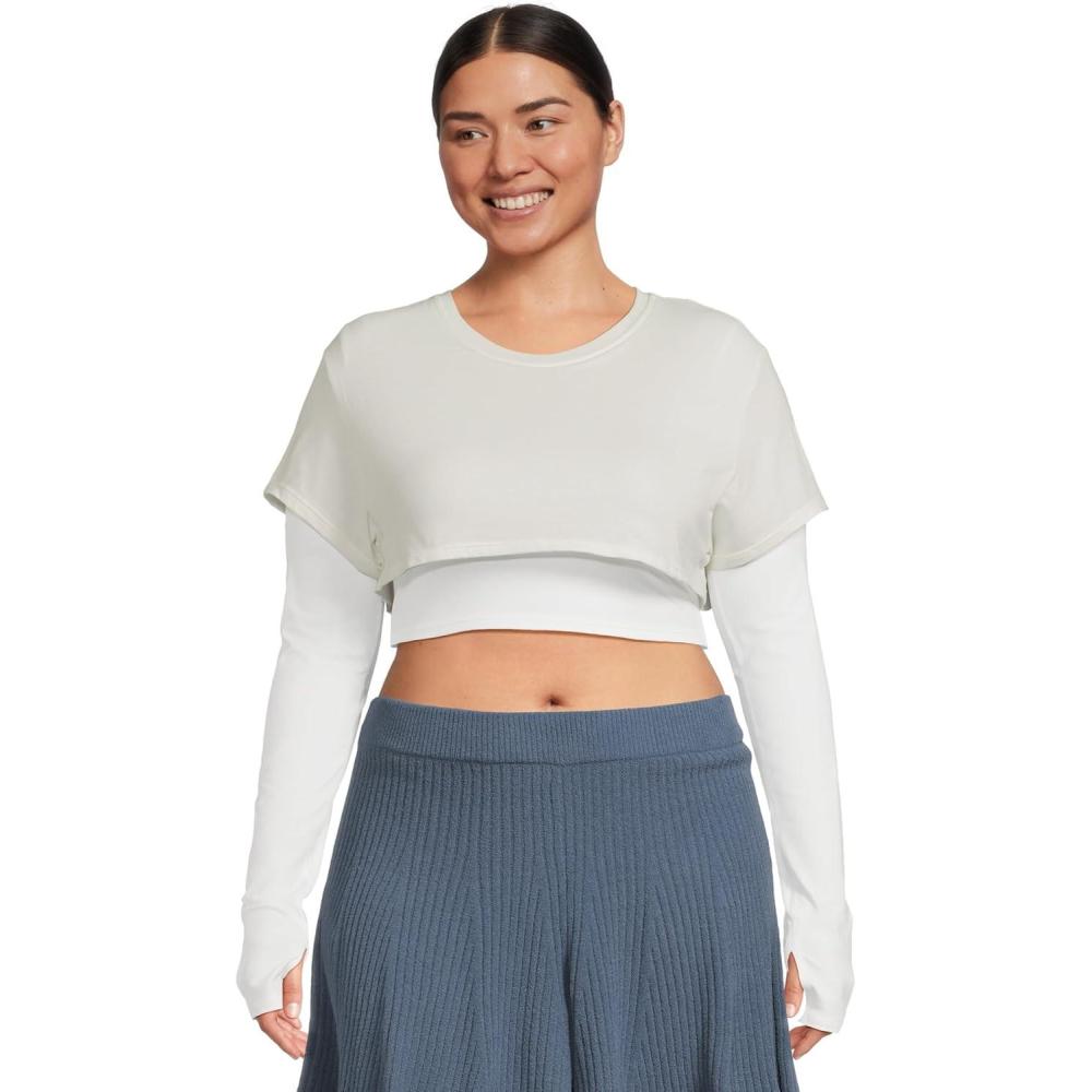 image:imageFree People Womens Double LayerWhite