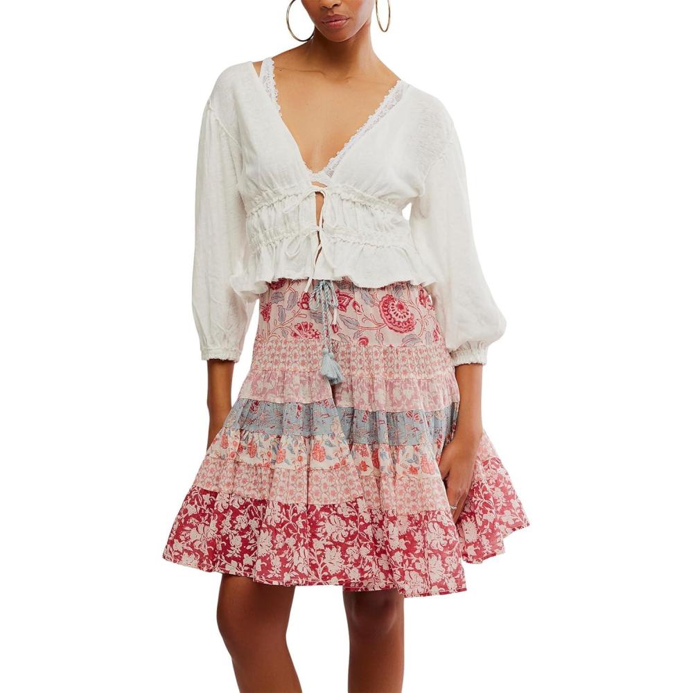 image:imageFree People Womens Lets Go BlouseIvory